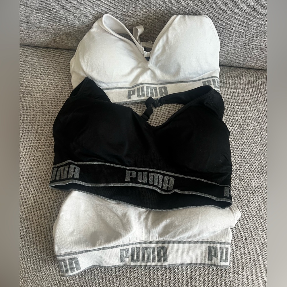🗽3 Puma Padded Sports Bras